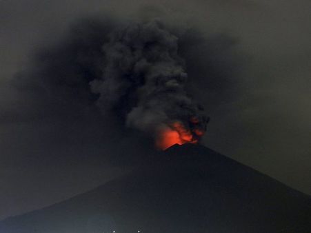 Bali volcano alert to the highest level, Swaraj monitoring situation