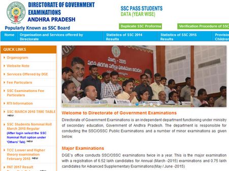 BSEAP SSC Class 10 Board exam 2018 time table: Check here