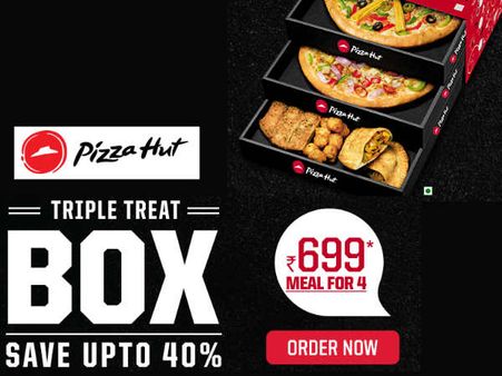 What Do You Get For Rs.699? A Meal for 4 at PIZZA HUT