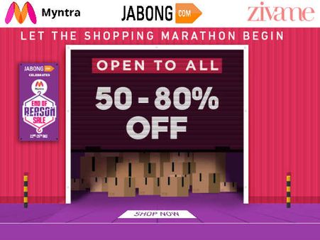 Merry Christmas Sale: Myntra, Jabong, Zivame - Upto 80% Off*