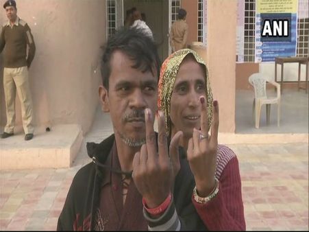 Gujarat assembly elections 2017:Over 70% voter turnout in re-polling for six booths