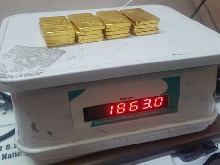 Gold worth Rs 49 lakhs seized at IGI airport, three arrested