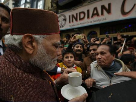 PM Modi takes a Coffee break in Shimla, remembers old days