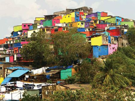 Mumbai: This slum is getting a colourful makeover with 'Chal Rang De' initiative