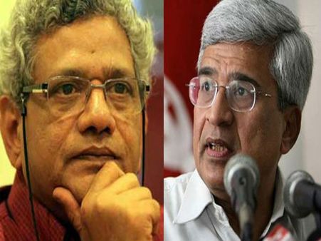 Cracks in CPI (M)? Karat camp wins over Yechury camp to reject tie-up with Congress