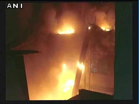 Fire breaks out at factory in Delhi's Udyog Nagar