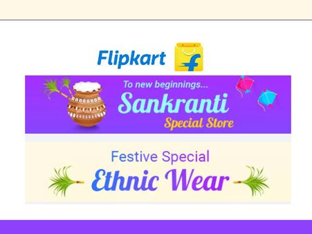Sankranti Shopping Flipkart Style, Get 80% Off* On Products
