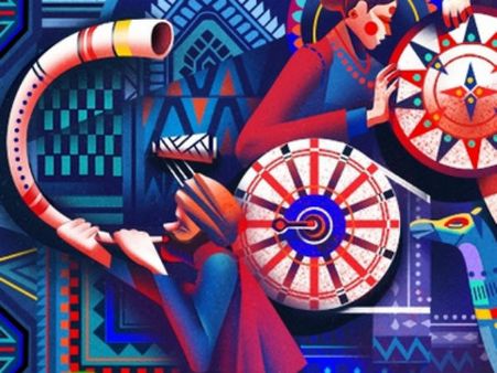 Google comes up with colourful doodle to honour India's 69th Republic Day