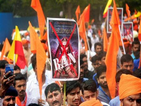Posters torn, protests staged: Karni Sena is doing all it can to hog limelight