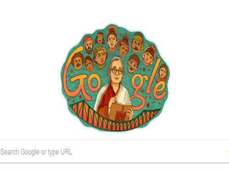 Who is Mahasweta Devi? today's Google Doodle