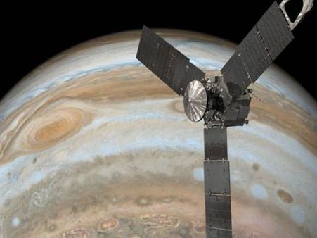 NASA captures these stunning images of colourful cloud belts of Jupiter