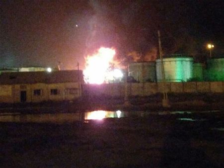 Major fire on oil tanker anchored off Gujarat coast, crew rescued