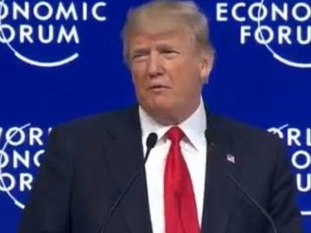 Davos 2018: America First does not mean America alone, says Donald Trump