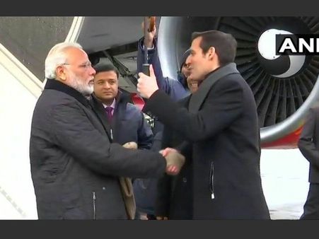 WEF 2018: PM Modi meets Swiss President Alain Berset at Davos