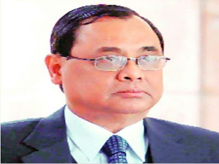 Justice Misra recommends Justice Gogoi as next CJI