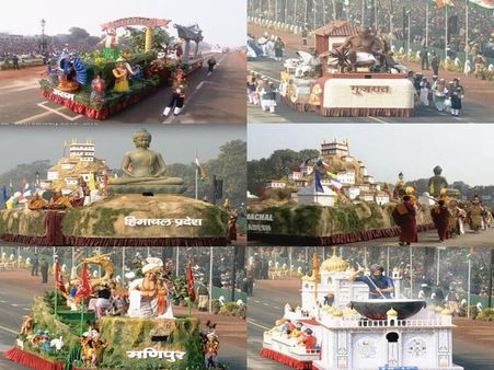 Republic Day parade: Colourful tableaux leave audience enthralled at Rajpath