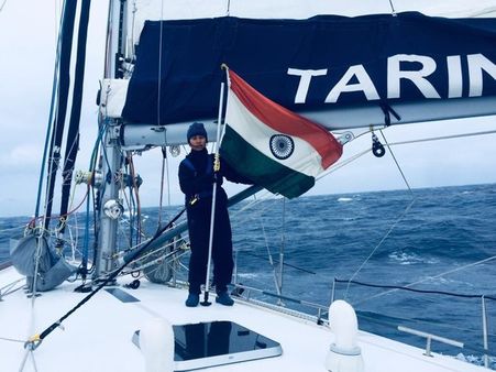 Bravo! INSV Tarini crosses Cape Horn, tri-colour unfurled