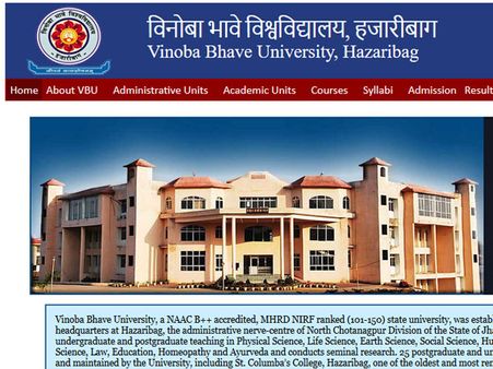 VBU Results 2017 declared, how to check