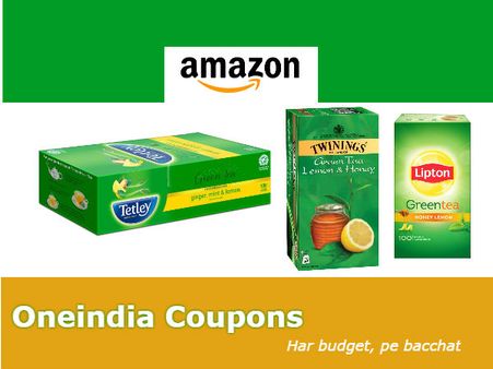 The Amazon Flavored Green Tea Sale: From Rs.51 Onwards*