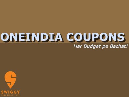 SWIGGY THURSDAYS: Orders Upto 33% OFF*