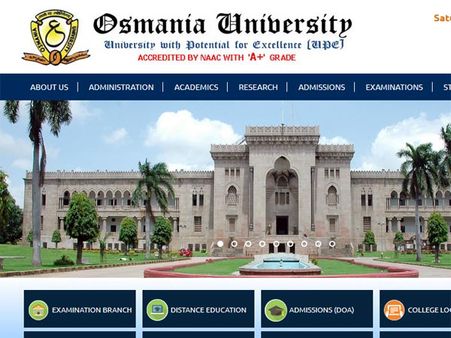 Osmania University BA, BSc, BCom December 2017 results date announced