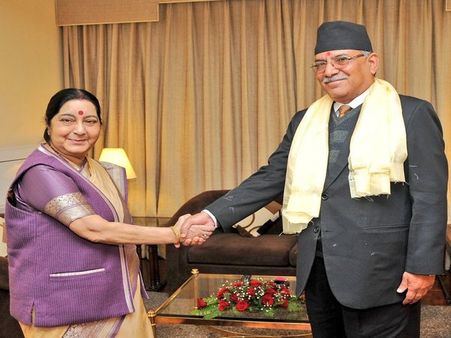 Sushma Swaraj in Nepal: EAM assures India's support for political stability