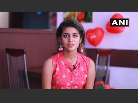 'The viral wink' was a spontaneous act, reveals Priya Prakash Varrier