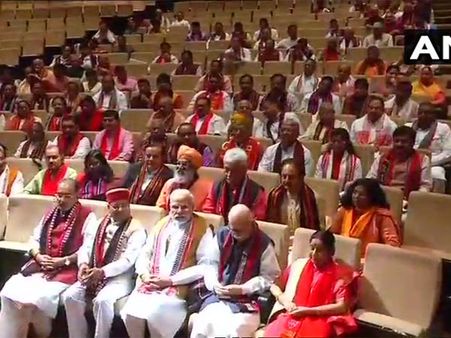 BJP win in Tripura an ideological victory: PM Modi at party meet