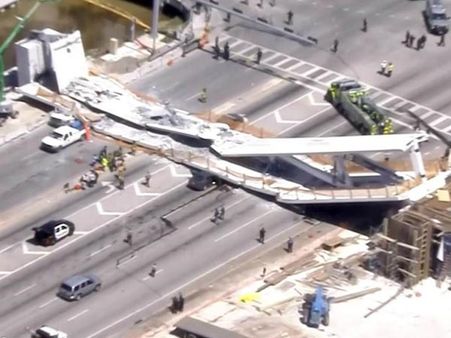 At least four dead in Florida university bridge collapse