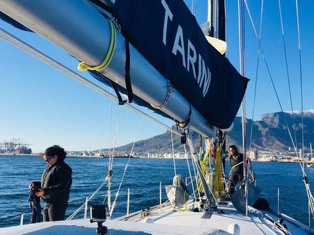INSV Tarini reaches Cape Town on the day of Holi