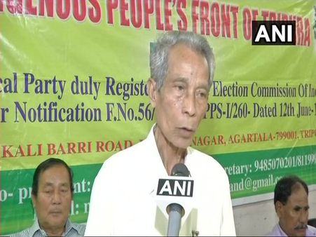 Tripura: BJP ally IPFT demands respectable representation in govt