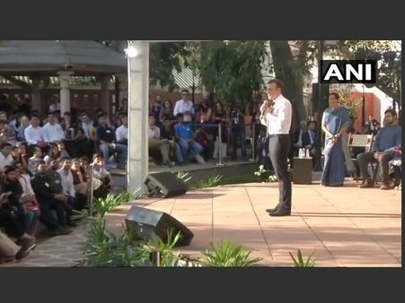 Need for more exchange between students: Emmanuel Macron
