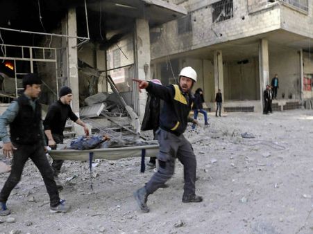 44 killed in bombardment of Syria's Eastern Ghouta enclave