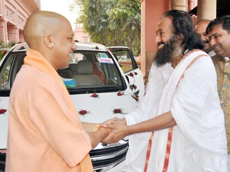 Sri Sri Ravishankar and Yogi Adityanath represent the generational shift on Ayodhya issue
