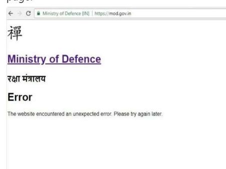 Govt websites not 'hacked', glitch due to 'hardware failure': NIC