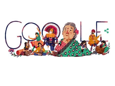 Google doodle pays tribute to Kamaladevi Chattopadhyay
