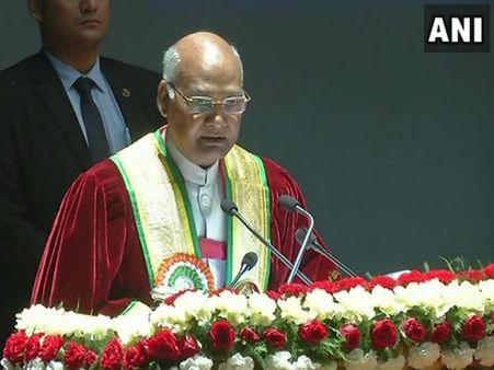 President asks scientists to find solutions for challenges like climate change, water scarcity