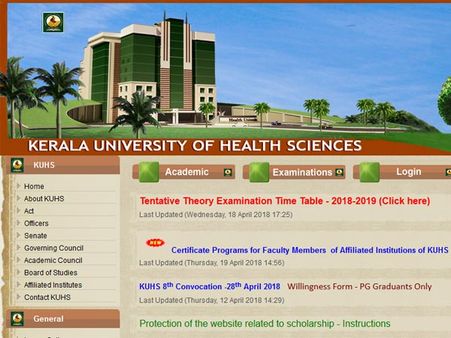 KUHS pharmacy results declared, steps to check