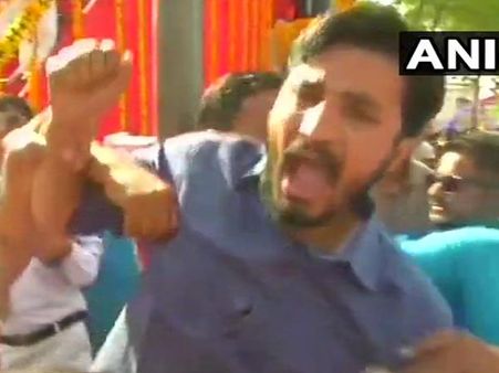 Ambedkar Jayanti: Jignesh Mevani's supporters obstruct BJP MPs from garlanding statue in Ahmedabad
