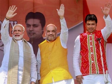 Tripura CM summoned by Modi for controversial comments
