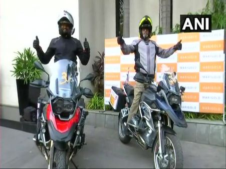 Hyderabad’s father-son duo to embark on a 17,000 km motorcycle ride to spread peace, happiness