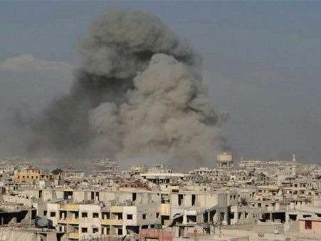 Syria: 26 regime forces; 9 Russian fighters killed in IS attack, says report