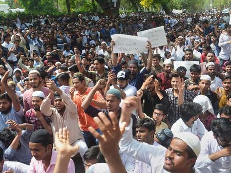 Jinnah row: After uproar in AMU, now its founder's portrait removed