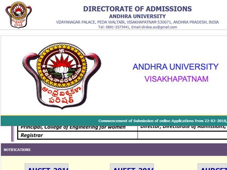 AUCET 2018 Results declared, steps to check