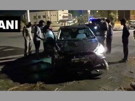 Noida: Radio executive dies after car falls into open drain along road