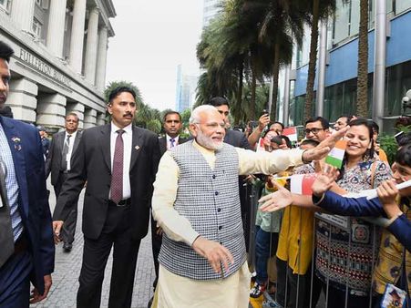 PM Narendra Modi to visit Singapore today on three-day visit