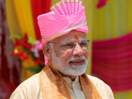 <i>Saaf Niyat Sahi Vikas</i>: Theme for Modi sarkar which completes 4 years