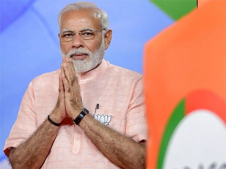 48 months vs 48 years: Modi ‘sarkar’s’ slogan on 4th anniversary