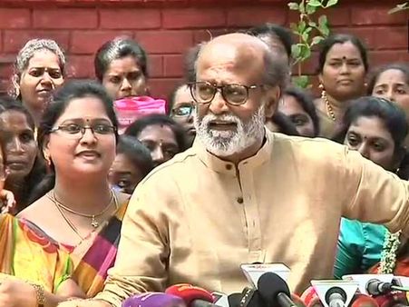 Governor giving 15 days time for BJP was 'mockery of democracy', says Rajinikanth