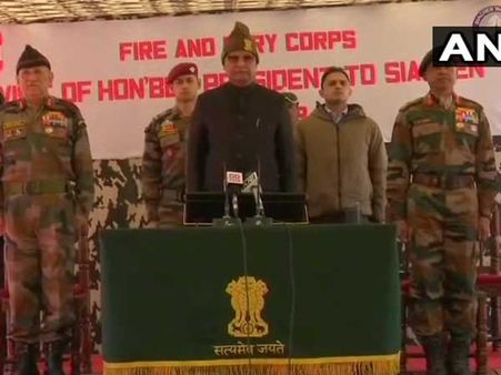 I have a special respect for soldiers, says President Kovind after visiting Siachen base camp
